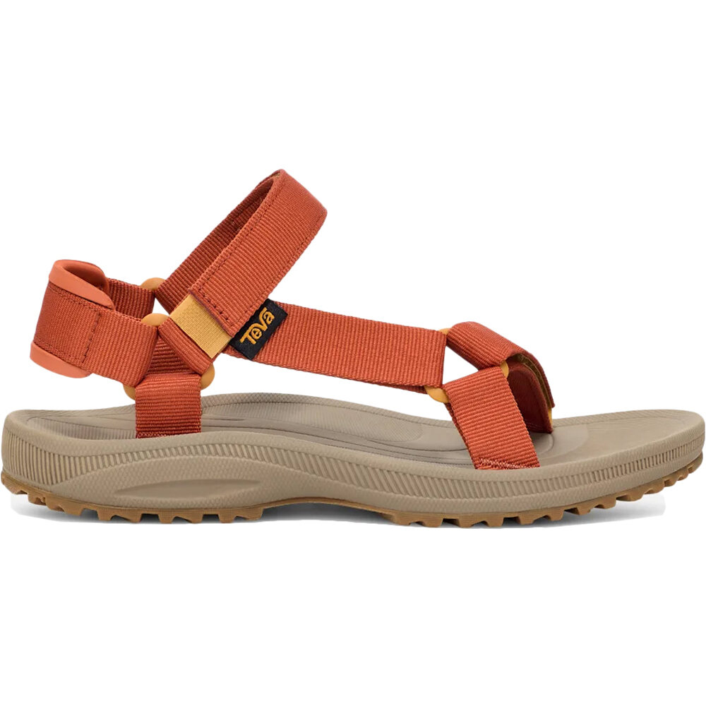 Winsted sandalias trekking mujer Granate (38)