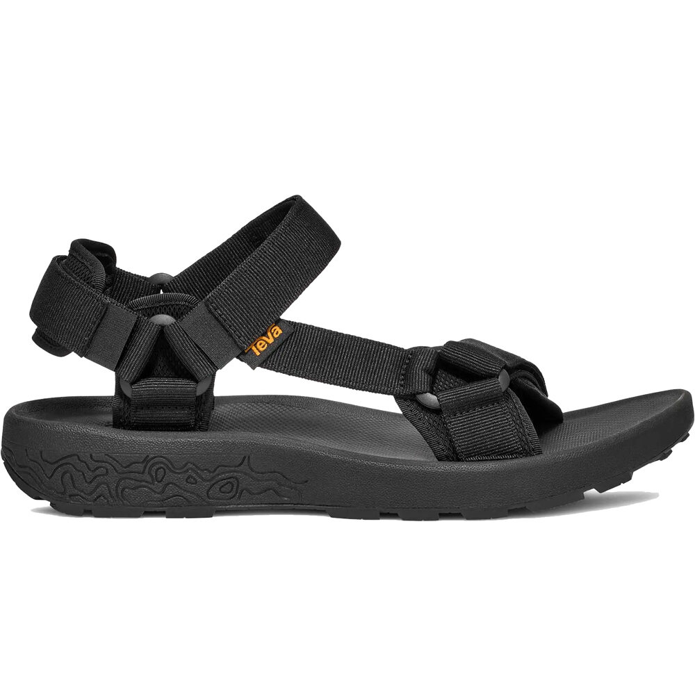 Terragrip sandalias trekking hombre Negro (43)