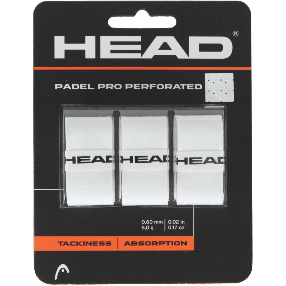 Head padel pro perforated overgrip pádel