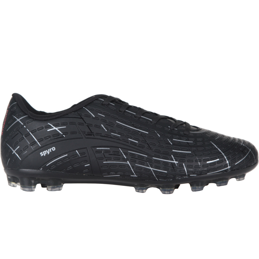Kyudan ix ag botas de futbol cesped artificial Negro (44)