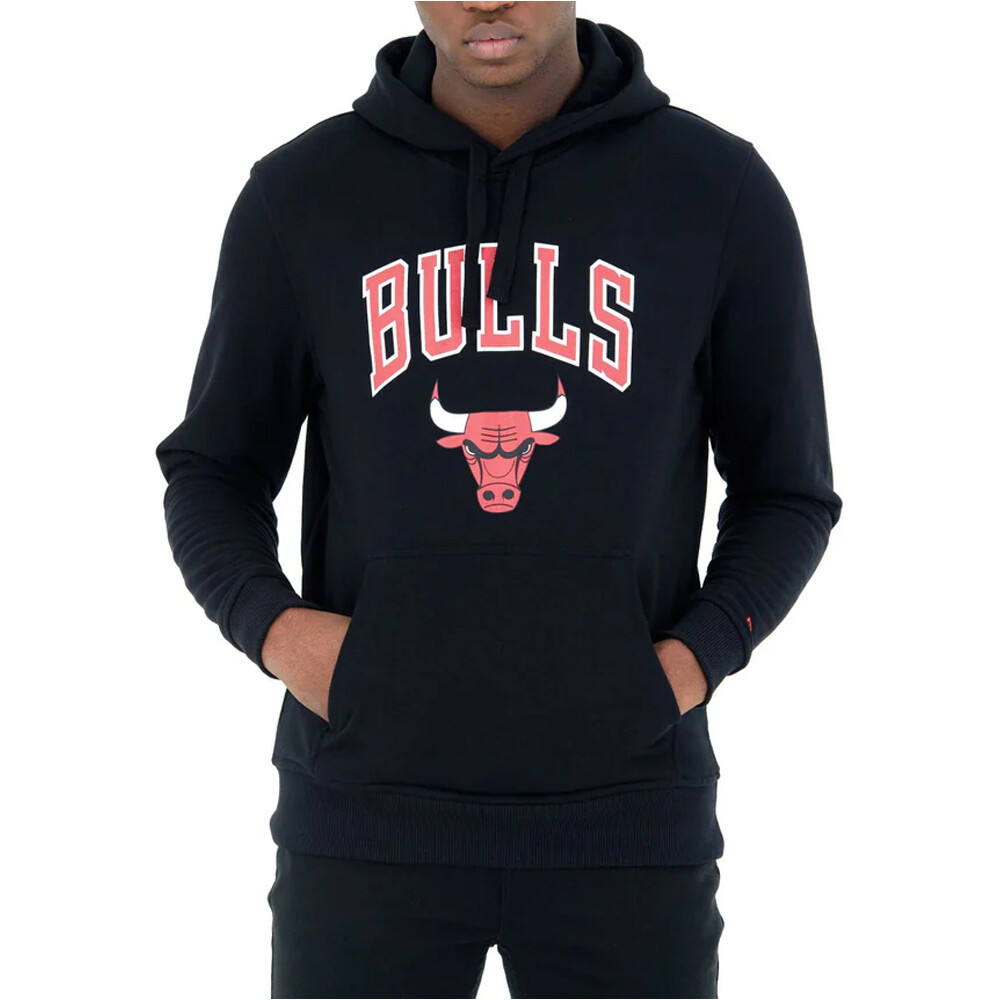 Chicago bulls sudadera baloncesto Negro (M)