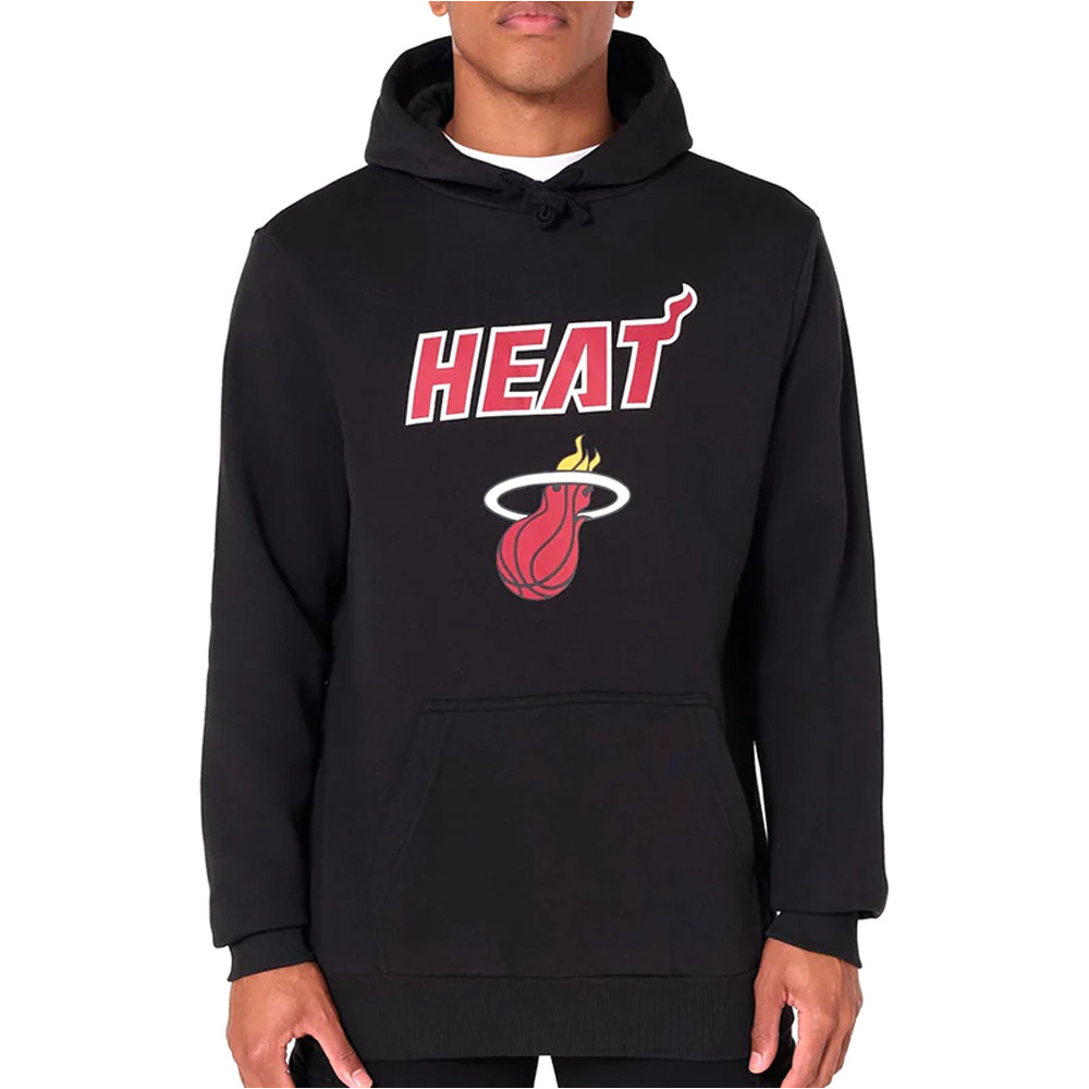 Miami heat sudadera baloncesto Negro (M)