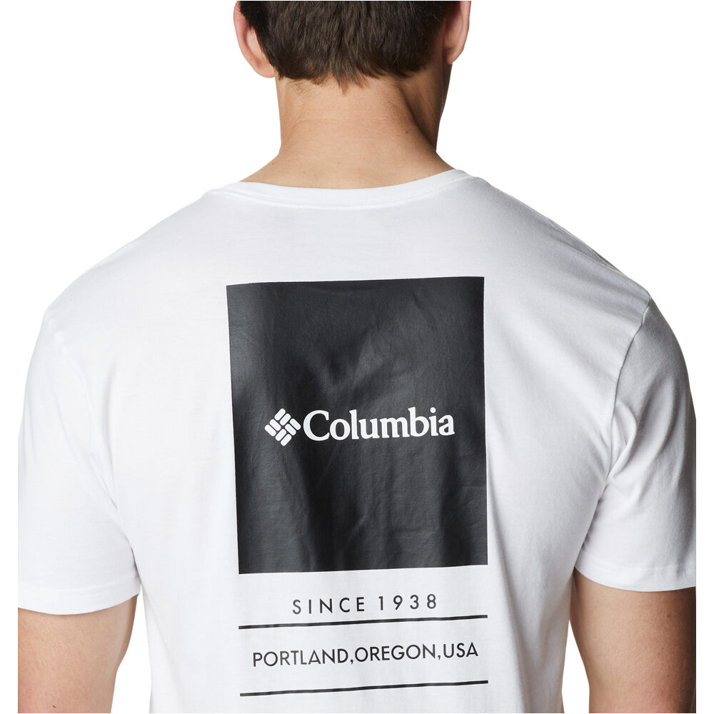 Columbia camiseta montaña manga corta hombre Barton Springs SS Graphic Tee 04