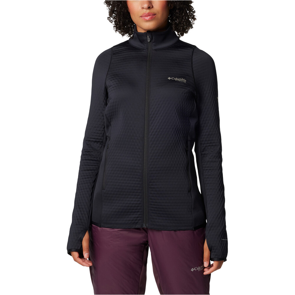 Triple canyon forro polar mujer Negro (XL)