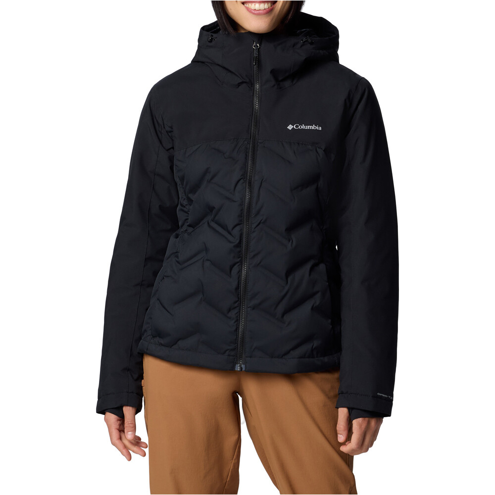 Gran trek iii chaqueta outdoor mujer Negro (L)