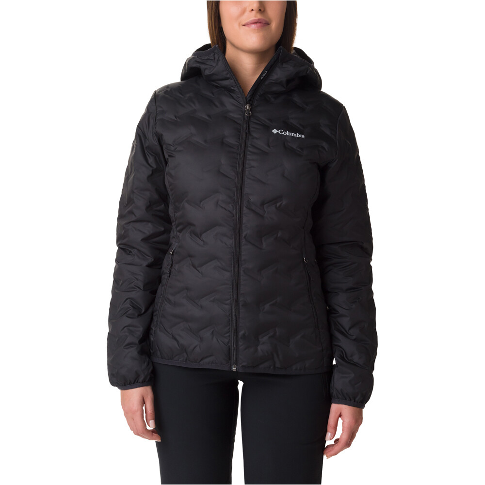 Delta ridge ii chaqueta outdoor mujer Negro (XL)