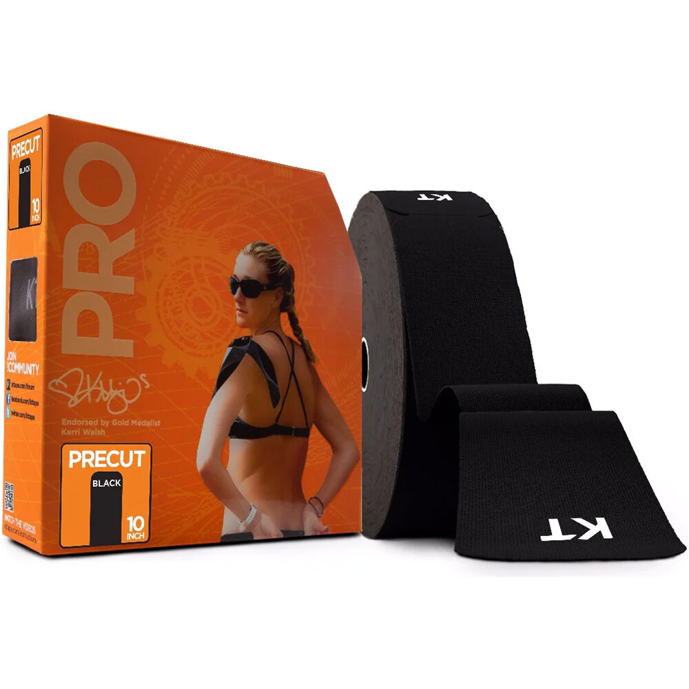 Pro jumbo tape precut varios Negro (UNICA)