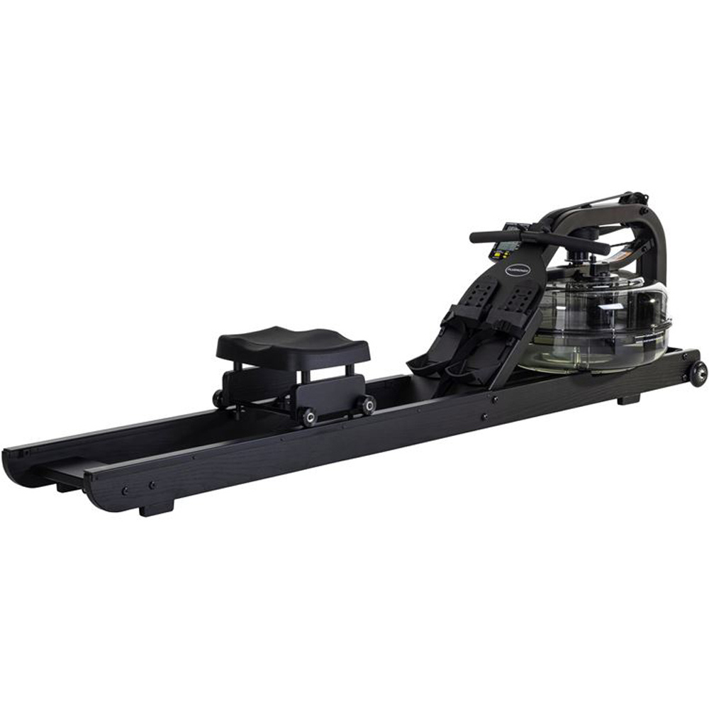 Tunturi fluid rower apollo plus black máquina remo