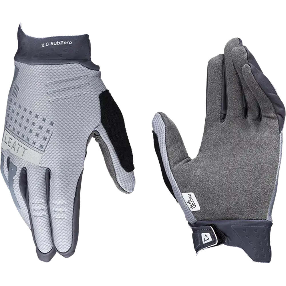 Mtb 20 subzero guantes largos ciclismo Gris