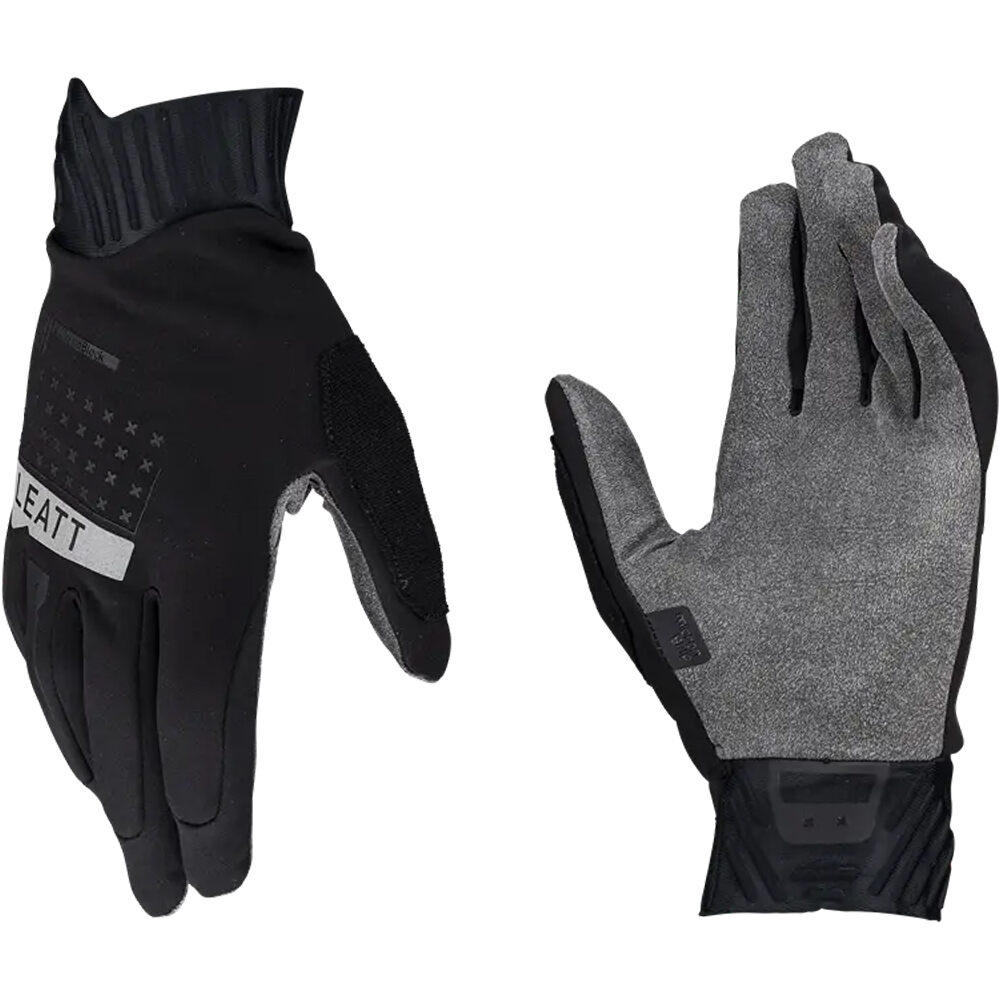 Mtb 20 windblock guantes largos ciclismo Negro (M)