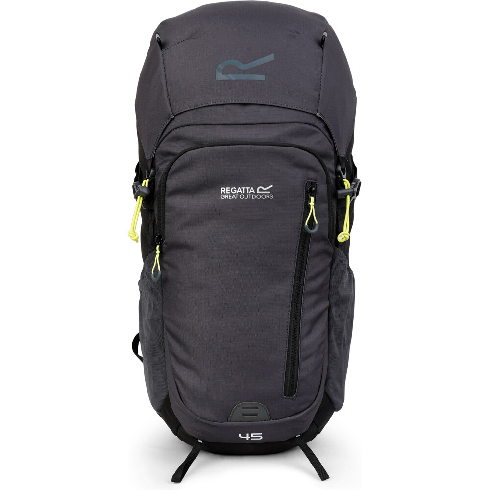 Highton v2 45l mochila montaña Negro (UNICA)