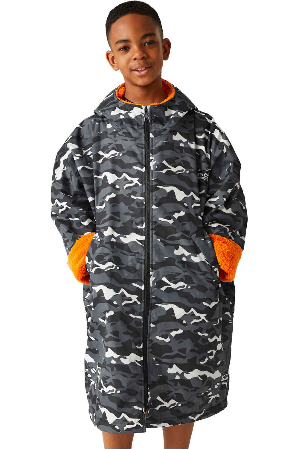 Regatta waterproof robe chaqueta impermeable niño