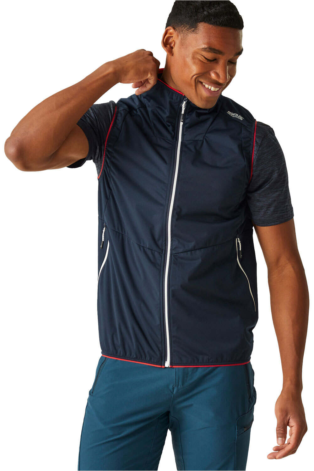 Lankin vi chaleco outdoor hombre Marino