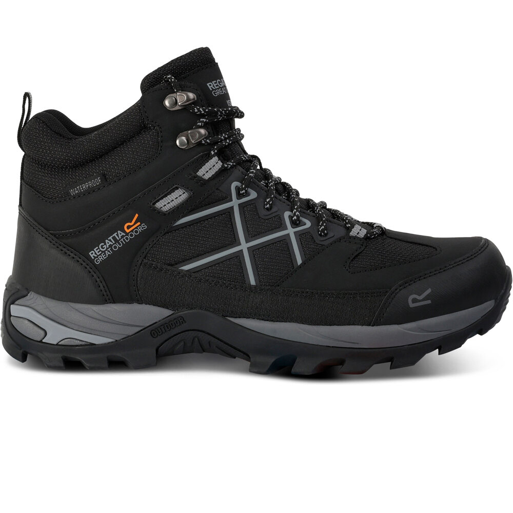 Samaris iii bota trekking hombre Negro (42)