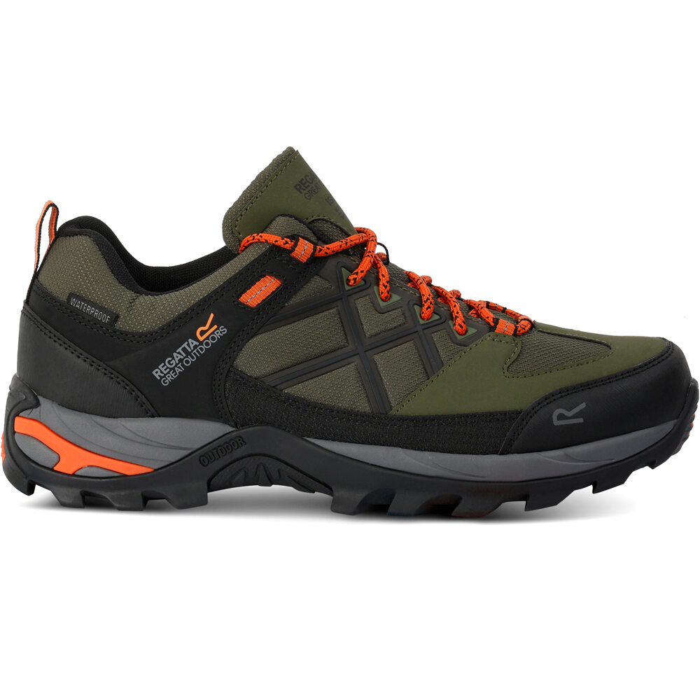 Samaris iii low zapatilla trekking hombre Verde (39)