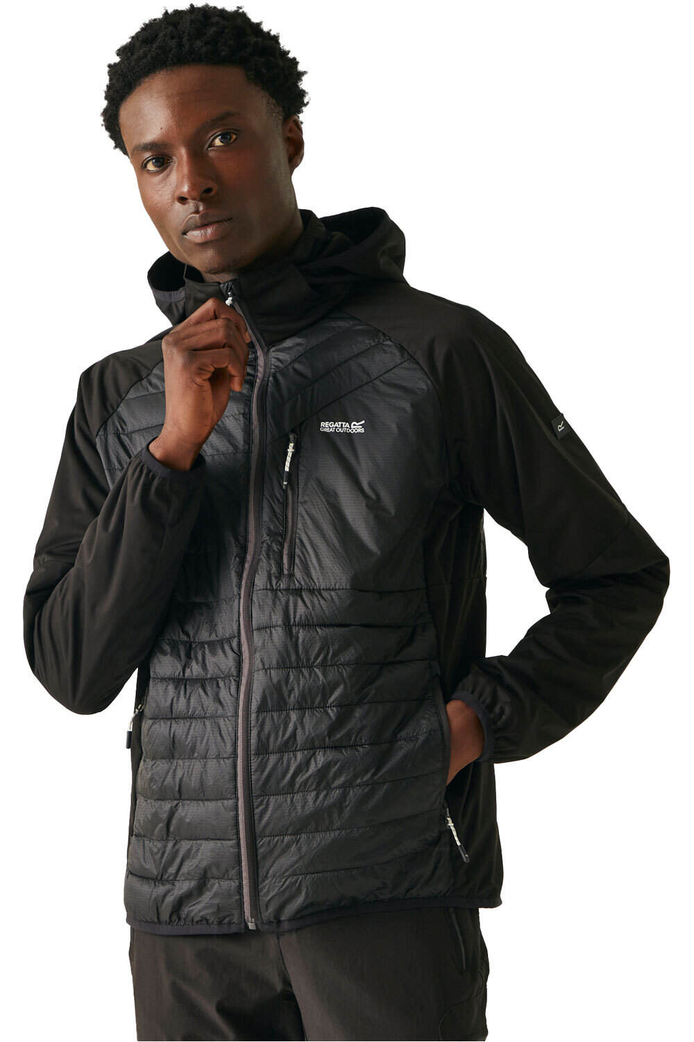 Andreson prohyb chaqueta outdoor hombre Negro (S)