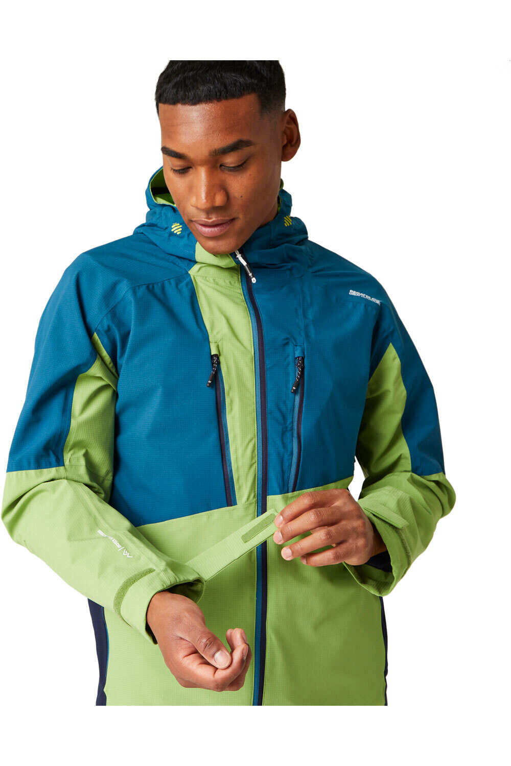 Regatta chaqueta impermeable hombre Raddick II vista detalle