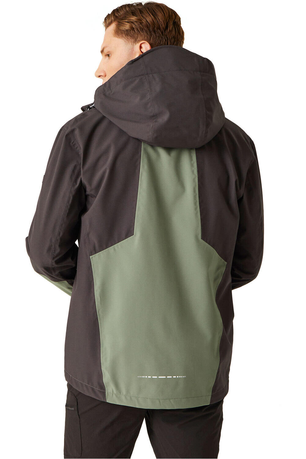 Regatta chaqueta impermeable hombre Bosfield II vista trasera