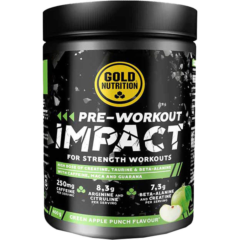 Gold Nutrition pre-workout impact