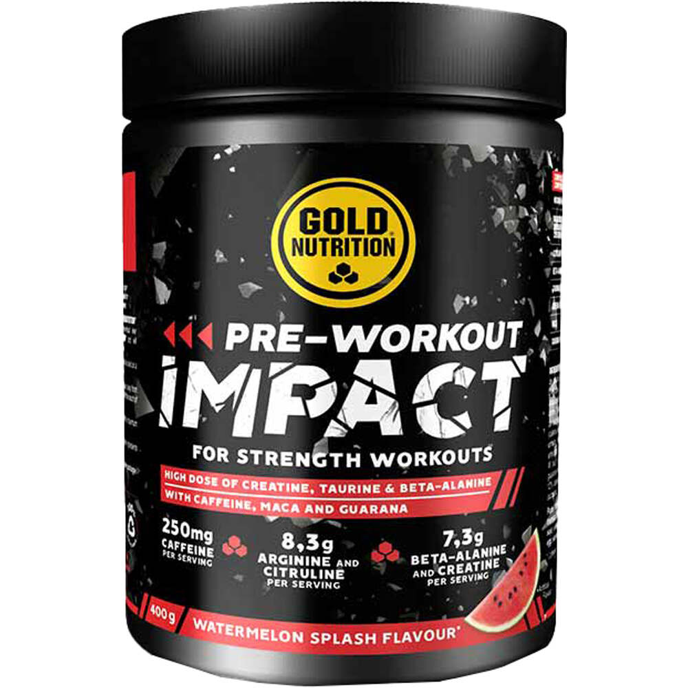 Gold Nutrition pre-workout impact