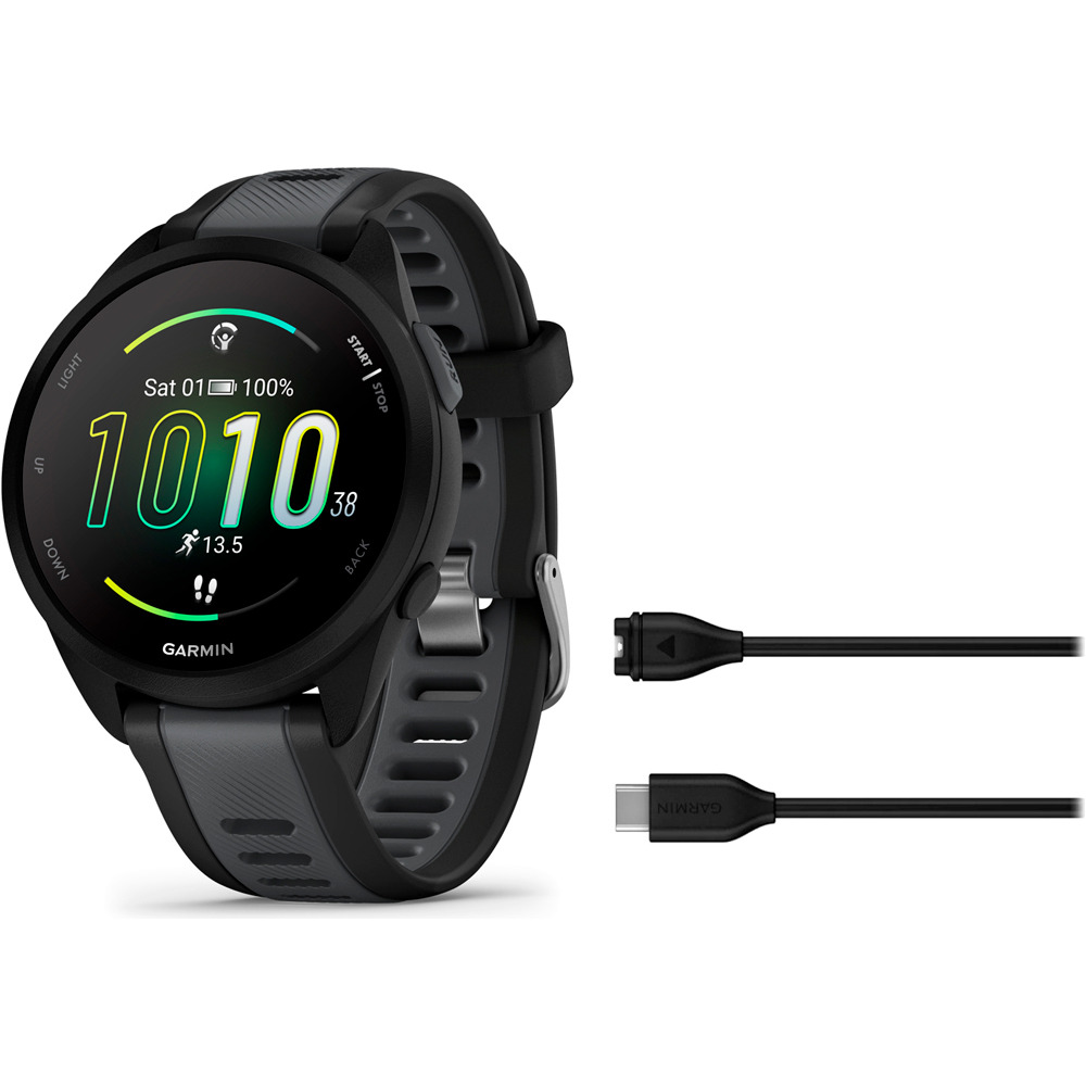 Forerunner 165 pulsómetros con gps Gris (UNICA)