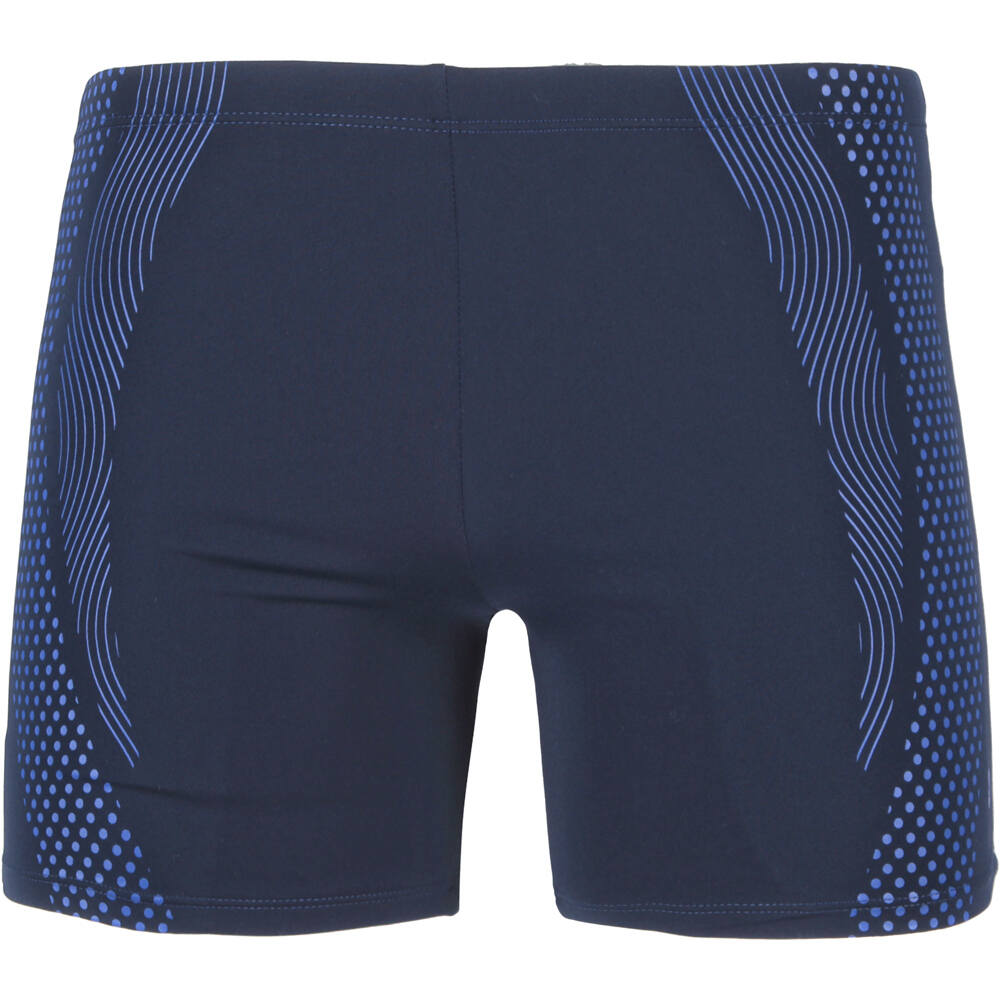 Eml long trunk bañador natación hombre Azul (XL)