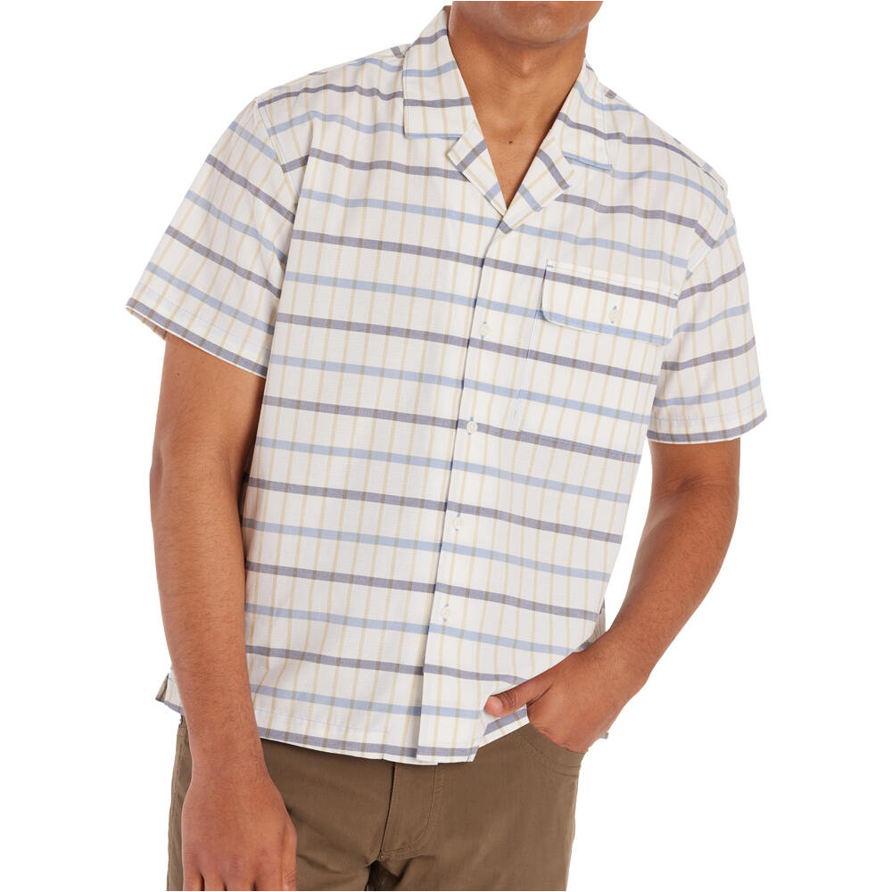 Marmot muir camp novelty camisa montaña manga corta hombre