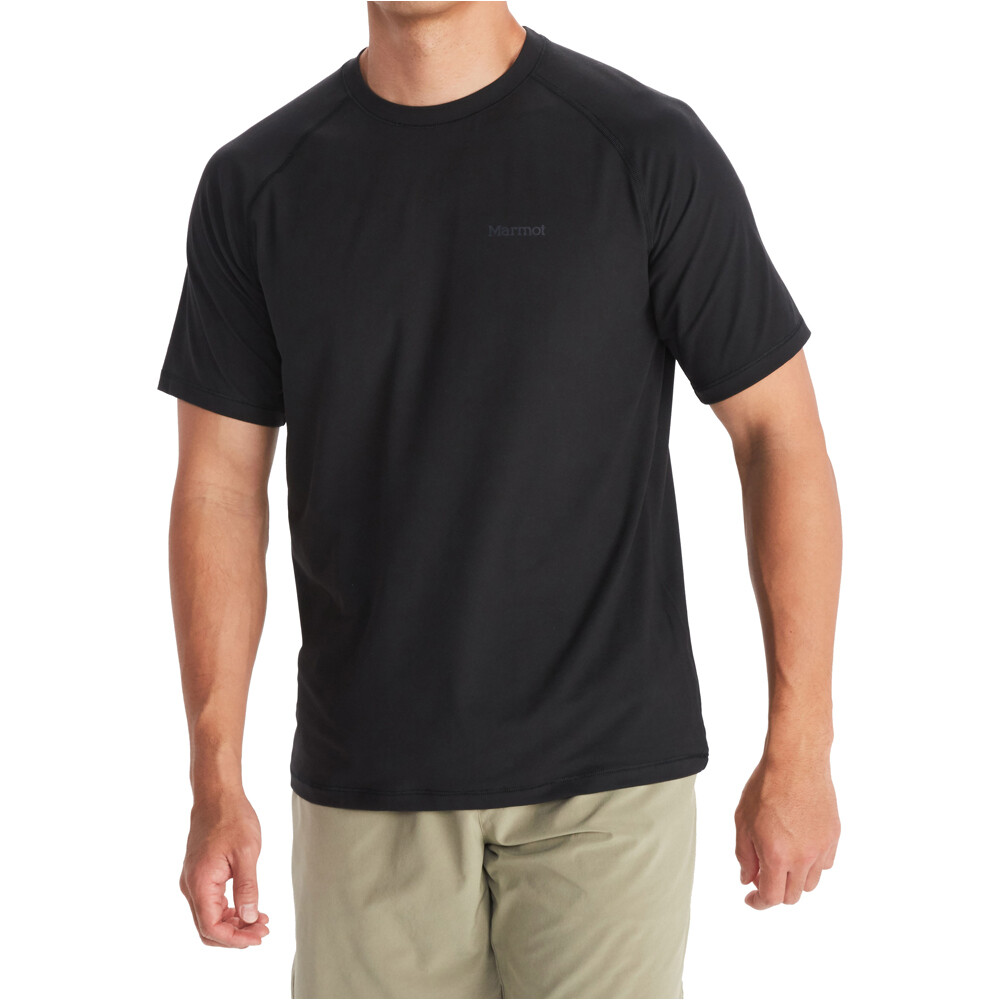 Marmot camiseta montaña manga corta hombre Windridge SS vista frontal