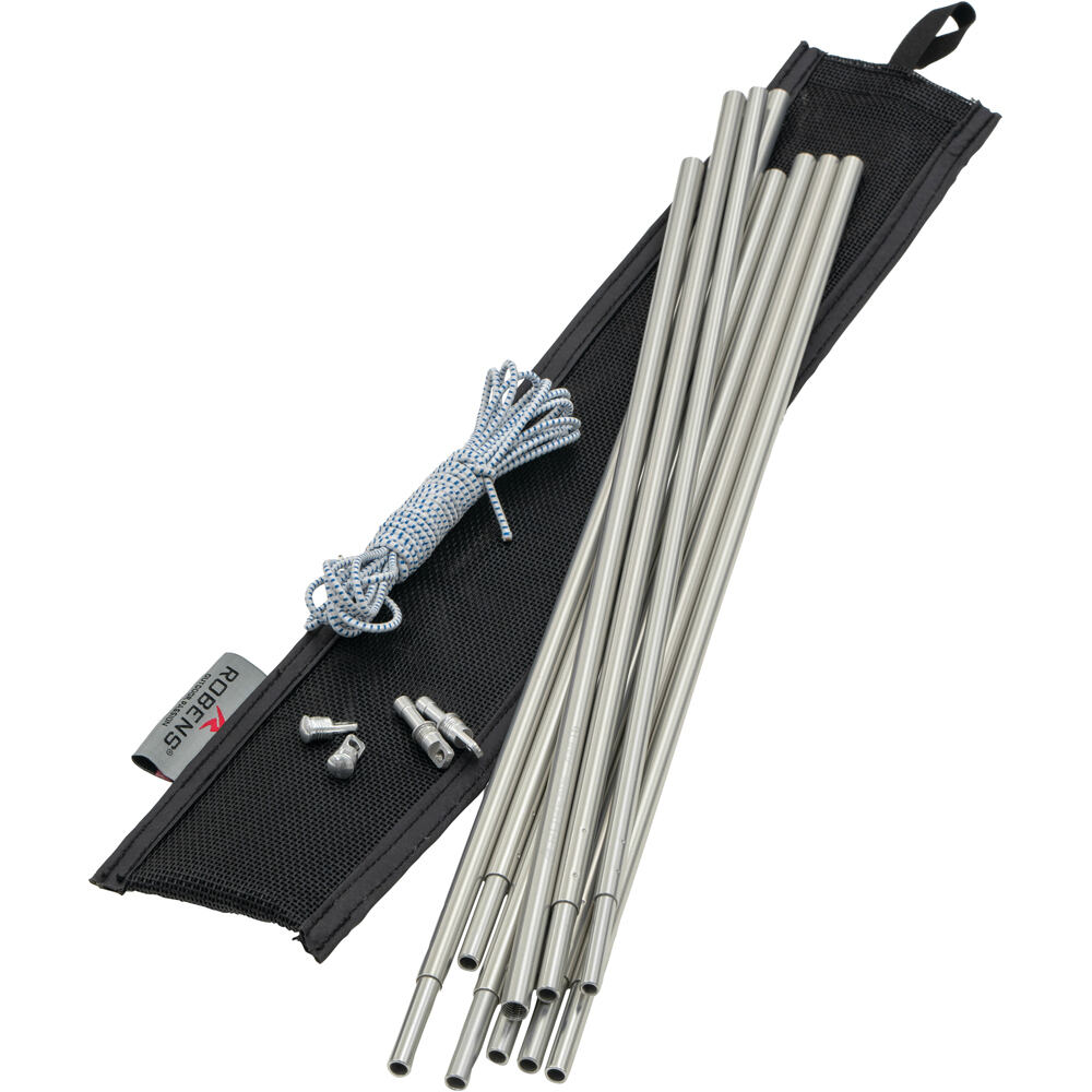Robens pole diy set 95 mm-445 cm 9 uni palo aluminio accesorios tiendas de campaña