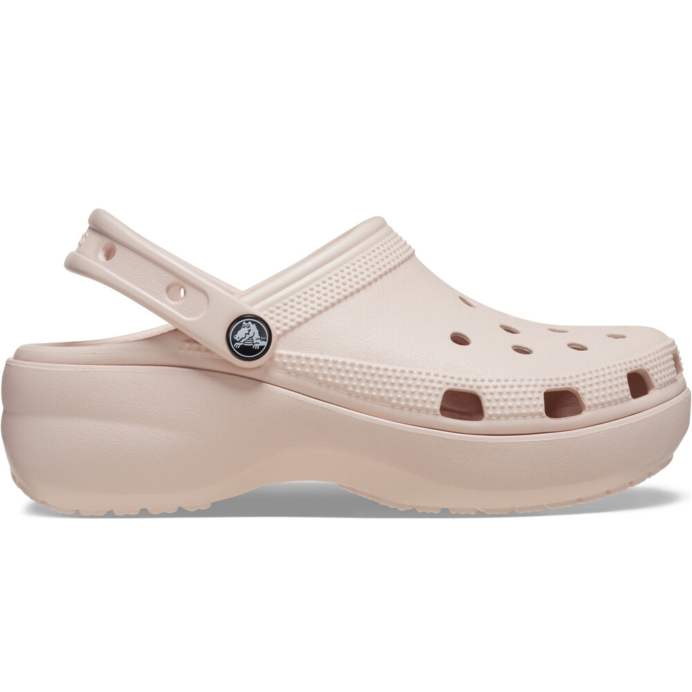 Crocs classic platform zueco mujer