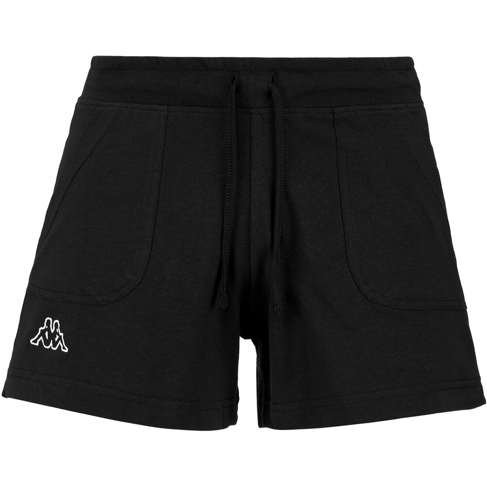 Caber pantalón corto montaña mujer Negro (M)