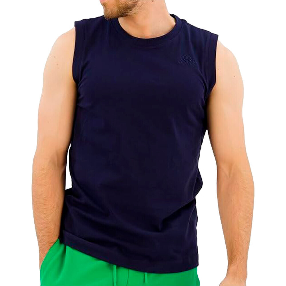 Cadwal korporate camiseta tirantes hombre Marino (L)
