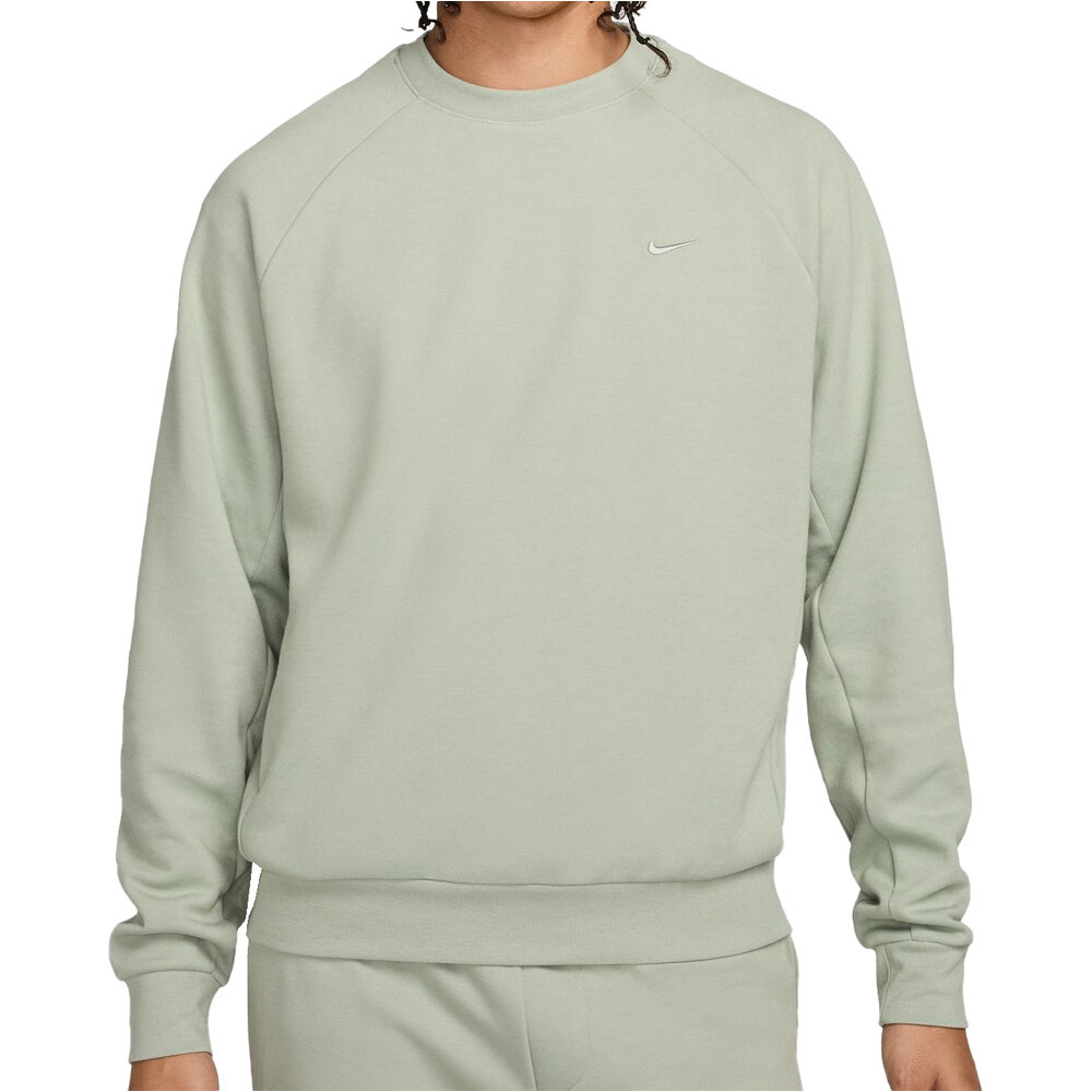 Dri-fit primary uv sudadera hombre Verde (XL)