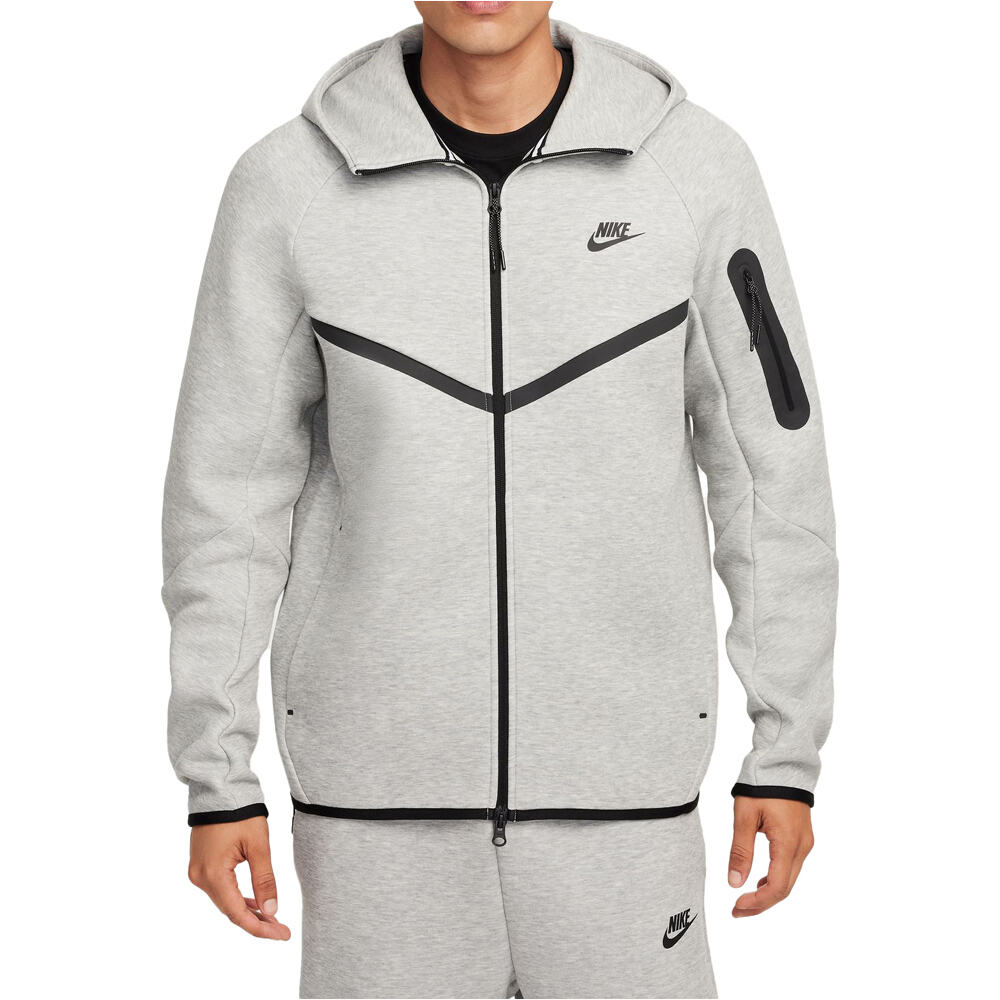Tech windrunner sudadera hombre Gris (XS)