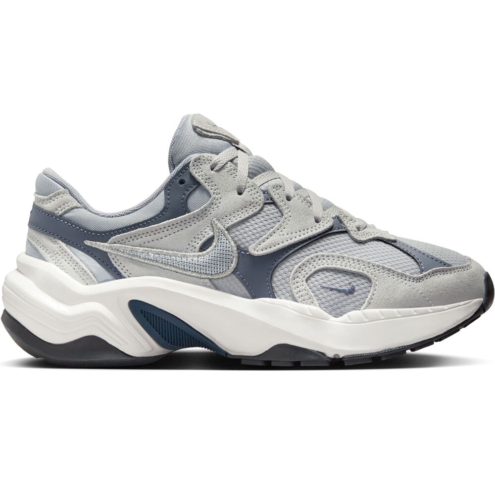 Al8 zapatilla moda mujer Gris (36)