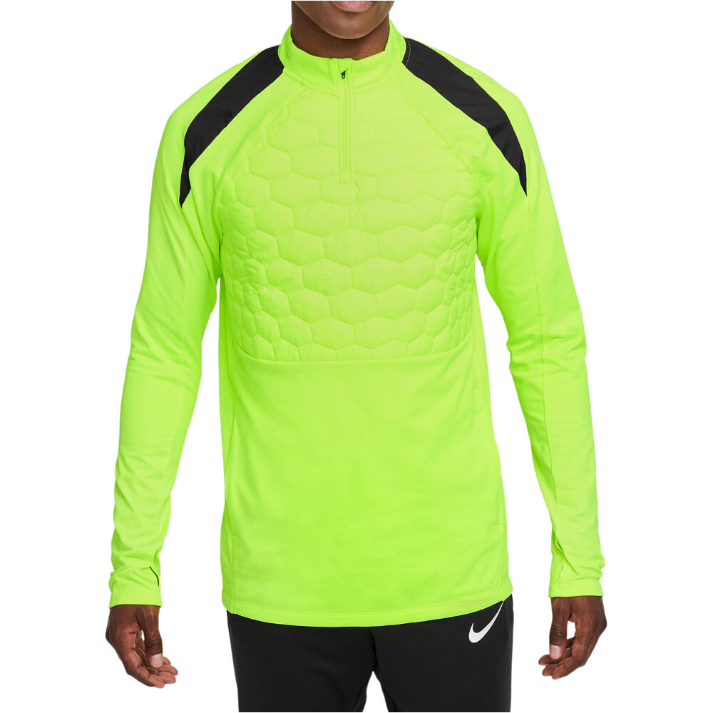 Therma-fit strike camisetas fútbol manga corta Verde (XL)