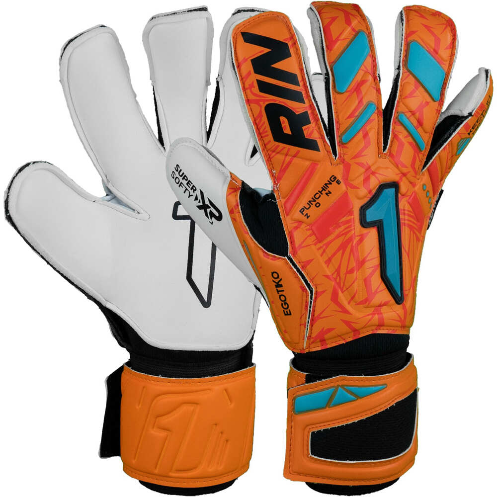 Egotiko vengador prime guantes portero Naranja (10)