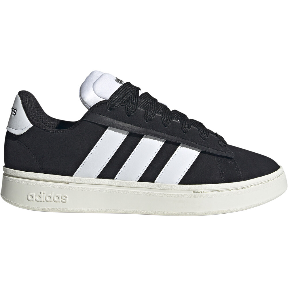Grand court alpha 00s zapatilla moda hombre Negro (43 1/3)