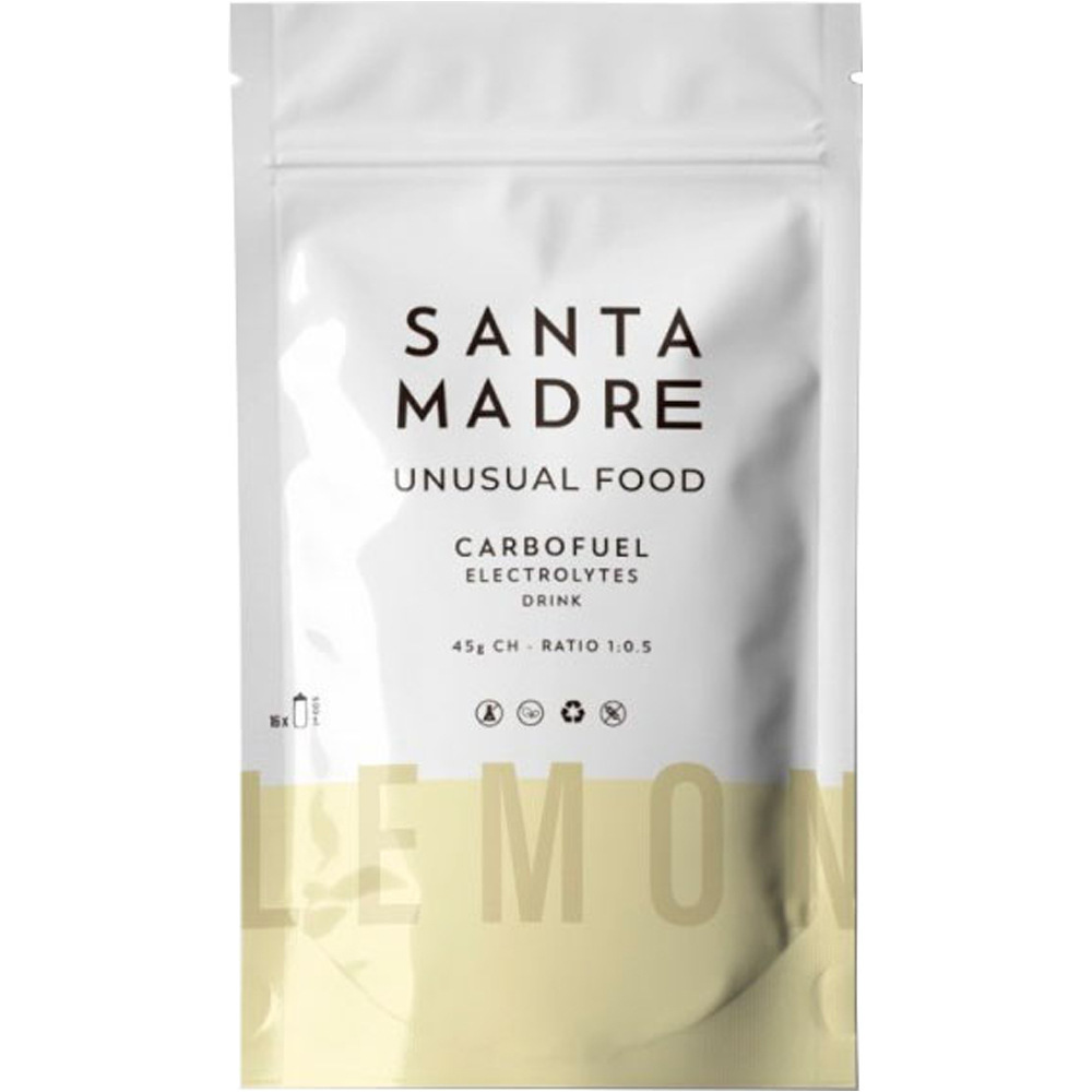 Santa Ma energía instantánea SM CarboFuel 45CHO (16 dosis) Limn 832g vista frontal