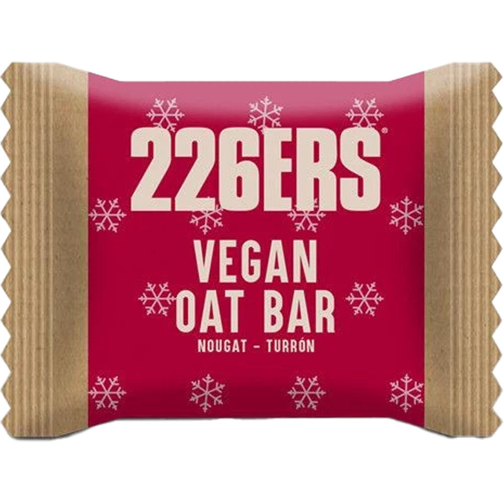 226ers barritas energéticas VEGAN OAT BAR 50G NOUGAT - TURRN vista frontal