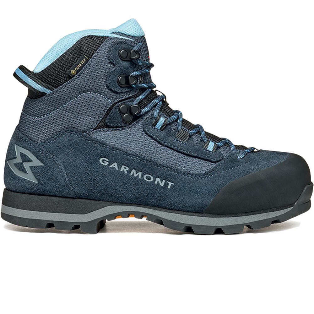 Lagora ii gore-tex bota montaña cuero hombre Azul (39,5)