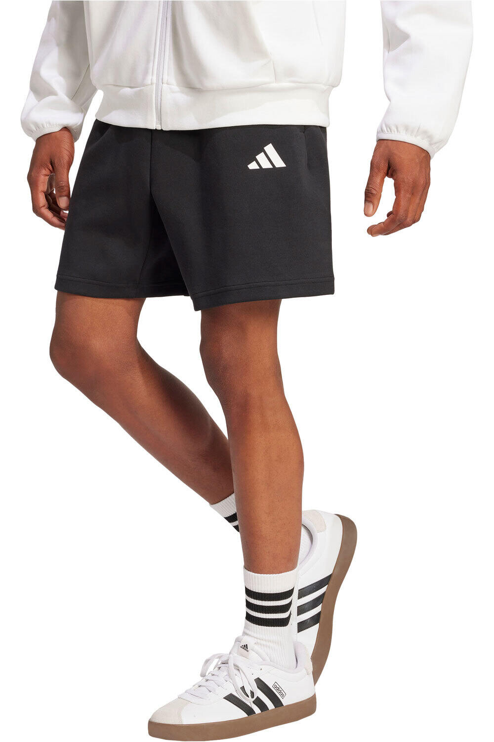Future icons small logo bermudas hombre Negro (XL)