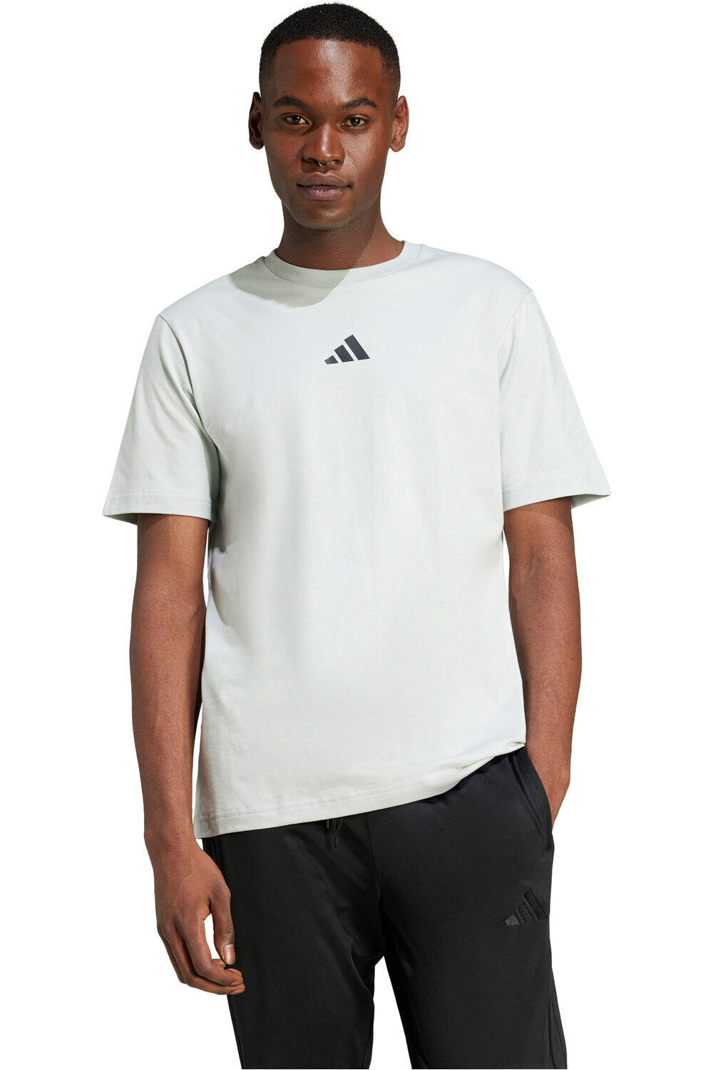 City escape space camiseta manga corta hombre Gris (XL)