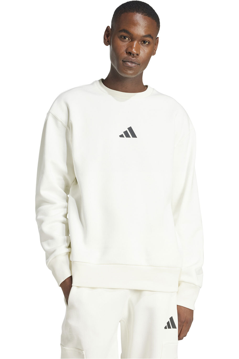 All szn sudadera hombre Blanco (L)