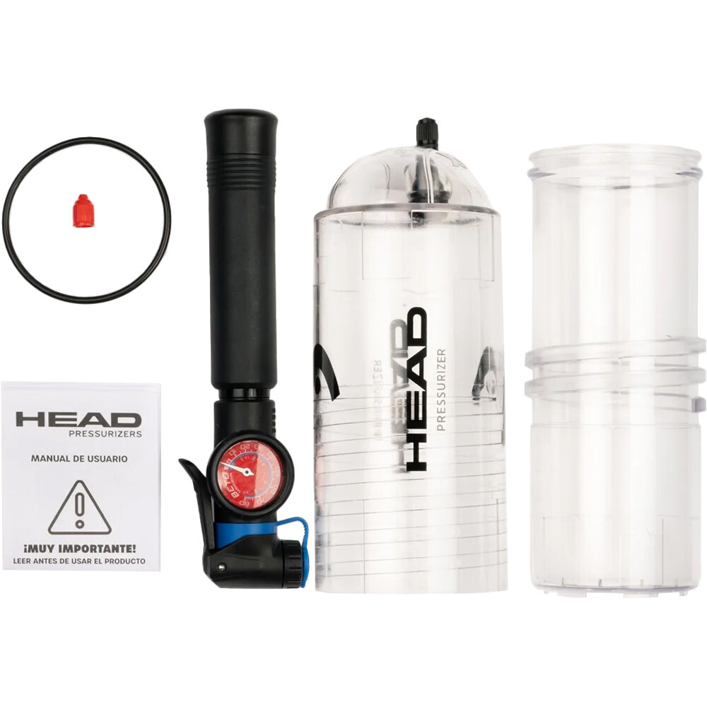 Head presurizer x3 pump varios tenis