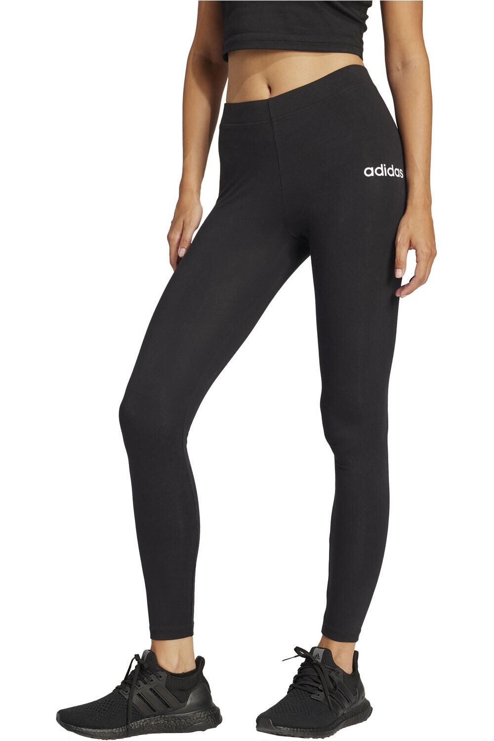 Essentials linear pantalón mujer Negro (XL)