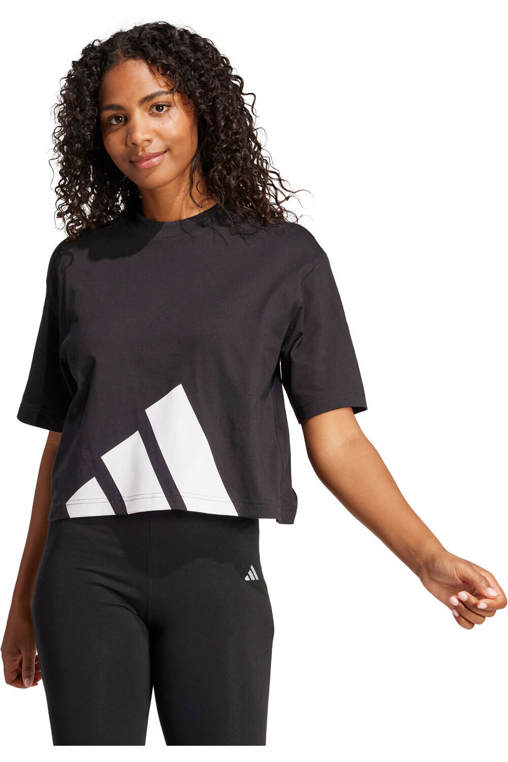 Essentials big logo camiseta manga corta mujer Negro (XS)