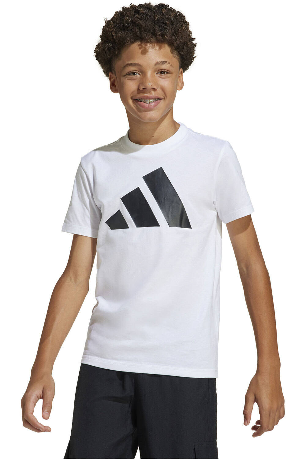 Adidas essentials big logo camiseta manga corta niño