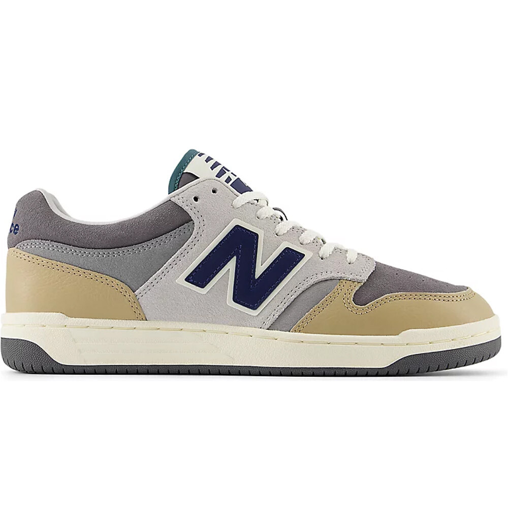 Zapatilla moda hombre Beige (40)