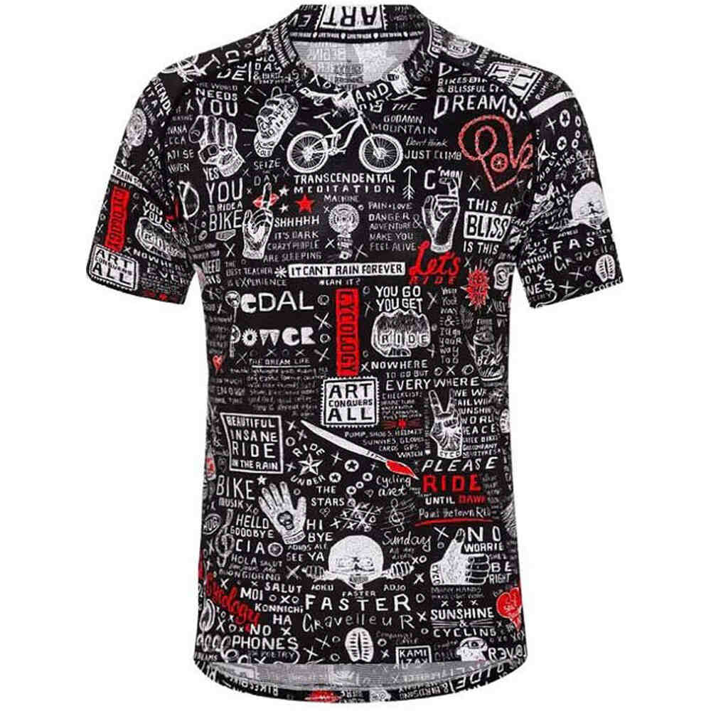 Graffiti mtb camiseta ciclismo hombre (XL)